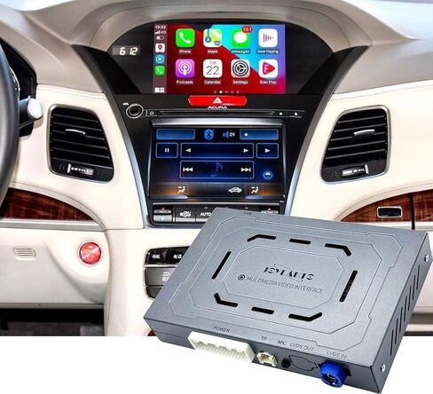 Wireless CarPlay Retrofit kit for Acura RLX ILX MDX RDX TLX Wireless CarPlay & Android Auto Module Accessories, Support Mirror Link, Camera, Built-in Microphone WZAC-1 in Kuwait