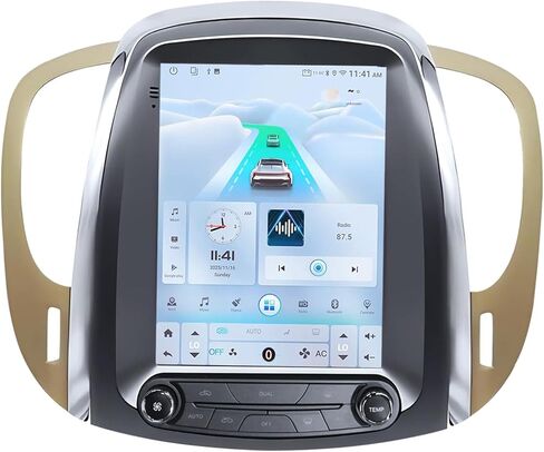 9.7" Android 15 Car Radio Compatible with Buick Lacrosse 2009 2010 2011 2012 Auto AC, Wireless CarPlay/Android Auto, 4G+64G, GPS, BT, Supprt Steering Wheel Control & Backup Camera in Kuwait