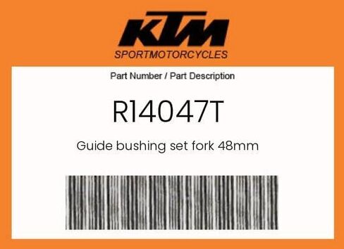 Ktm طقم جلبة دليل أصلي 48 مم - R14047T in Kuwait
