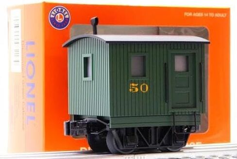 LIONEL Disconnect Green Caboose #50 O Gauge Train CAR 2526750 in Saudi Arabia