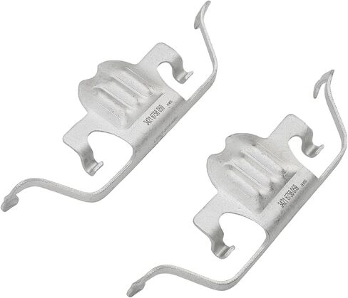 Generic الاحتفاظ بوسادة فرامل القرص الخلفي، سبيكة معدنية مضادة للخشخشة، مجموعة زنبركية ثبات استثنائية، مثالية لـ X5 535i 2004-2019 in Kuwait