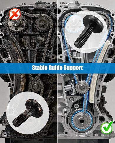 Timing Gear Bolt Fit for Ford Explorer Sport Mustang 1997-2011 Replace W703167-S430 Engine Chain Bolt in Kuwait