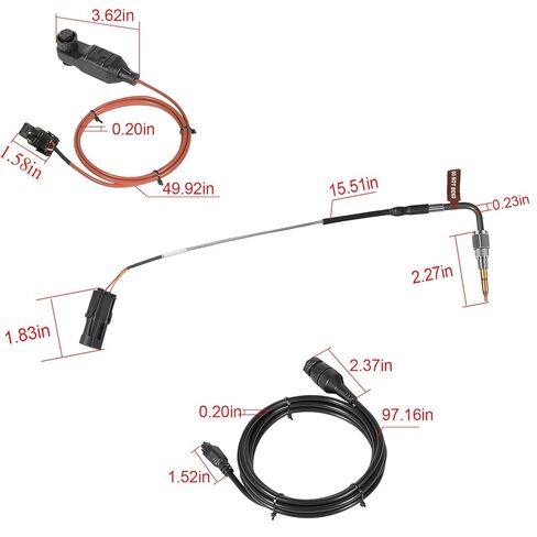 يستبدل مجموعة 98620 EAS EGT Kit Daily Driver Tow Kit، متوافق مع أنظمة مراقبة Edge CS وCS2 وCTS وCTS2 وCTS3 in Kuwait