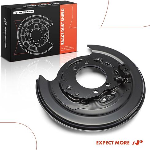 درع غبار الفرامل الجانبية للراكب الخلفي A-Premium متوافق مع موديلات سوبارو - Forester 2014-2018، Impreza 2012-2023، Crosstrek 2016-2023، XV Crosstrek 2013-2015 in Kuwait