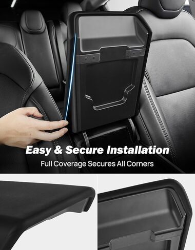 JOYTUTUS Center Console Armrest Cover for Tesla Model Y Juniper 2025 2026 and Tesla Model 3 Highland 2024 2025 2026(Standard, Premium & Performance) - Black in Kuwait