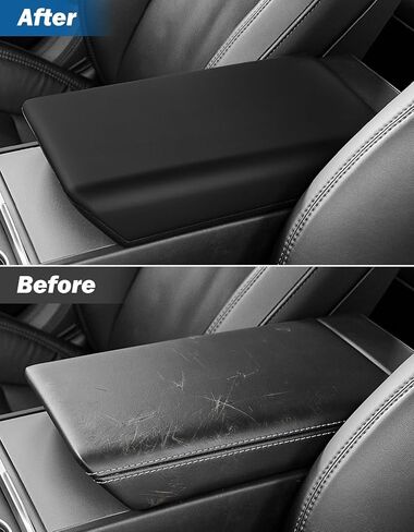JOYTUTUS Center Console Armrest Cover for Tesla Model Y Juniper 2025 2026 and Tesla Model 3 Highland 2024 2025 2026(Standard, Premium & Performance) - Black in Kuwait