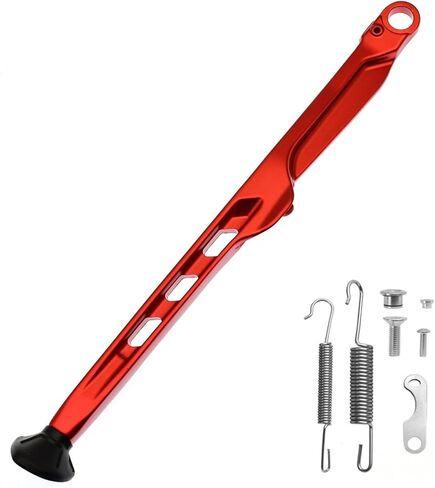 Fit For Husqvarna TE300 TE FE 150 200 250 300 350 400 450 501 2024 TX FX 125-450 Adjustable Kickstand Kick Side Stand(Red) in Saudi Arabia