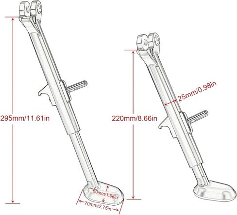 Tenere700 Motorcycle Adjustable Kickstand Side Stand Fit For Tenere 700 2025 2026 Sidestand Parking Bracket Accessories in Kuwait