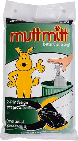 حقيبة التقاط نفايات الكلاب من MUTT MITT، عدد 100 قطعة in Saudi Arabia