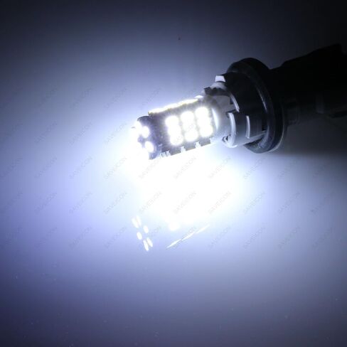 ICBEAMER x5 prs LED لوحة ترخيص احتياطية لوقوف السيارات، مصابيح إضاءة على شكل قبة مناسبة: T10 168 194 920 921 [أبيض فائق] in Kuwait