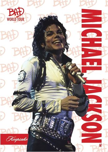 صندوق هواية مايكل جاكسون Bad World Tour Keepsake Premiere Hobby Box: 16 حزمة، توقيع Chase Rare 1/1 وقطع أثرية أصلية للقفازات التي تم ارتداؤها في الجولة، مجموعة أكثر من 300 بطاقة in Kuwait