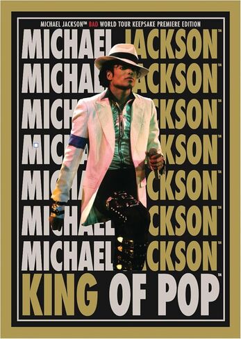 صندوق هواية مايكل جاكسون Bad World Tour Keepsake Premiere Hobby Box: 16 حزمة، توقيع Chase Rare 1/1 وقطع أثرية أصلية للقفازات التي تم ارتداؤها في الجولة، مجموعة أكثر من 300 بطاقة in Kuwait