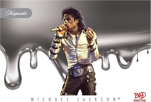 صندوق هواية مايكل جاكسون Bad World Tour Keepsake Premiere Hobby Box: 16 حزمة، توقيع Chase Rare 1/1 وقطع أثرية أصلية للقفازات التي تم ارتداؤها في الجولة، مجموعة أكثر من 300 بطاقة in Kuwait