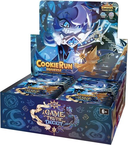 TCG: A Game of Truth & Deceit - Booster Box - 28 Packs, Braverse Trading Card Game, Strategy & Battle Deck-Building, Randomly Assorted in Kuwait