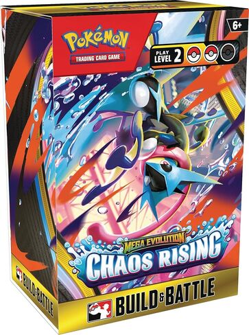 Pokémon TCG: Mega Evolution—Chaos Rising Build & Battle Box in Kuwait