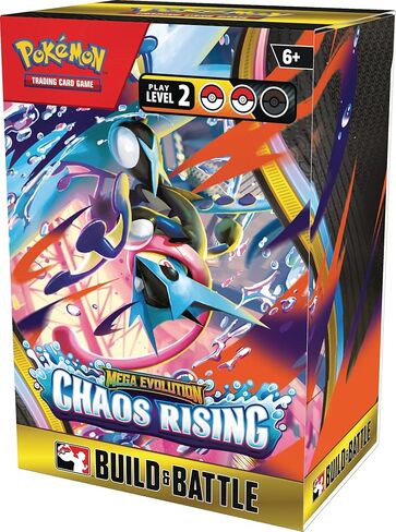 Pokémon TCG: Mega Evolution—Chaos Rising Build & Battle Box in Kuwait