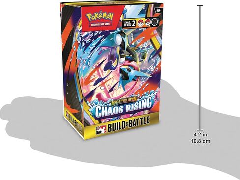Pokémon TCG: Mega Evolution—Chaos Rising Build & Battle Box in Kuwait