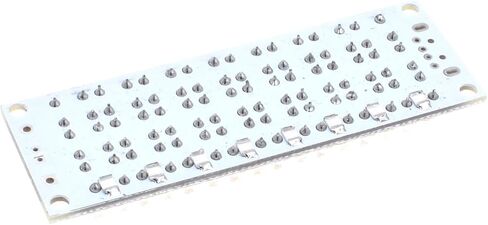2 قطعة لوحة إضاءة LED حمراء 12 فولت، 24 قطعة مصابيح LED لسمكة البيرانا، 2 وات، 79 × 28 × 10 مم، لإضاءة المركبات والبحرية in Kuwait