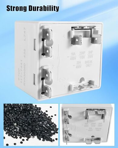 1497-9051 RV Start Relay 115V/230V متوافق مع ضاغط تكييف الهواء Coleman Mach 1 Mach 3 RV استبدال 1497-4131، 1497-415، 6258-3071 in Kuwait