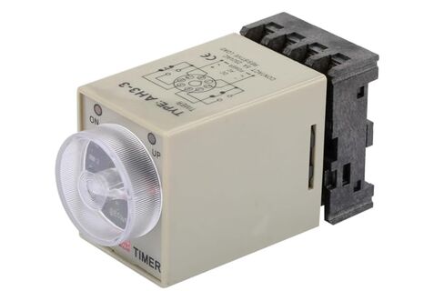 time Relay DC24V Power-on delay Relay 0-6 Seconds, 8-pin 5A with Base (2) in Kuwait
