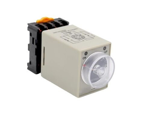 time Relay DC24V Power-on delay Relay 0-6 Seconds, 8-pin 5A with Base (2) in Kuwait