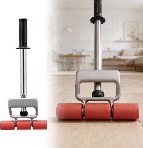 Rubber Roller 17-27 Inch Adjustable j Roller Pressure Tool Heavy Duty Floor Roller Save Effort Laminate Roller No Installation Required Vinyl Roller Tool Remove Air Seam Roller for Laminate,Wallpaper in Kuwait