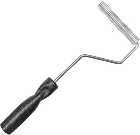 Fiberglass Roller Bubble Paddle Tool, Universal Aluminum Head Fiberglass Laminating Bubble Roller for Mold Resin Composite, Enhanced Strength & Flatness (3IN) in Kuwait