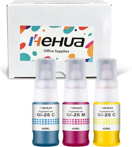 زجاجات إعادة تعبئة الحبر Hehua 502 متوافقة مع مجموعة زجاجات الحبر ذات السعة العالية T502 لطابعات ET-2803 ET-2800 ET-2850 ET-2720 ET-2760 ET-3760 ET-4760 ET-15000، 4 عبوات (ليس حبر التسامي) in Kuwait