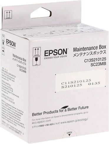 استبدال خزان نفايات صيانة Epson F170 OEM لـ Epson Surecolor SC-F170، SC-F100، SC-F150، رقم الجزء C13S210125 S210125 جزء المصنع الأصلي. in Kuwait