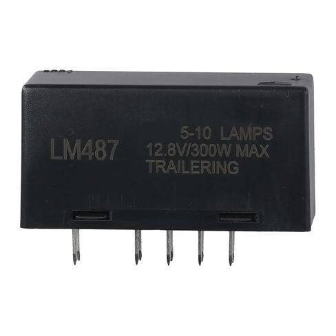 Durable 10 Pins Flasher Relay Plastic 3.5 * 2.8 * 7cm Compatible with 10383321 Metal LM487 AICNRUT in Saudi Arabia