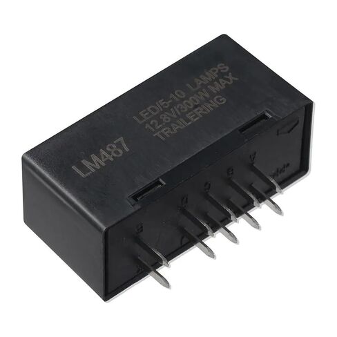 Durable 10 Pins Flasher Relay Plastic 3.5 * 2.8 * 7cm Compatible with 10383321 Metal LM487 AICNRUT in Kuwait