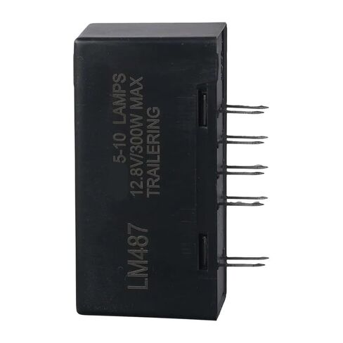 Durable 10 Pins Flasher Relay Plastic 3.5 * 2.8 * 7cm Compatible with 10383321 Metal LM487 AICNRUT in Saudi Arabia
