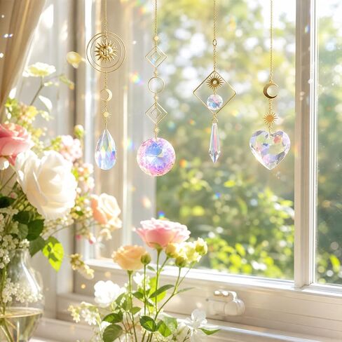 260 قطعة من مجموعات أدوات التقاط أشعة الشمس DIY للبالغين، ديكورات نباتات كريستالية لالتقاط أشعة الشمس للأواني، أدوات التقاط أشعة الشمس الذهبية للحديقة للنوافذ المعلقة في الأماكن المغلقة تعريشة نباتية صغيرة بوعاء، موردون لصناعة التقاط أشعة الشمس in Kuwait