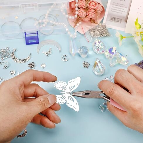 Sunlight Capture Set DIY Rainbow Maker Kit Hanging Charms and Prisms for Home Wedding Garden Christmas Light and Shadow, Multicolor in Kuwait