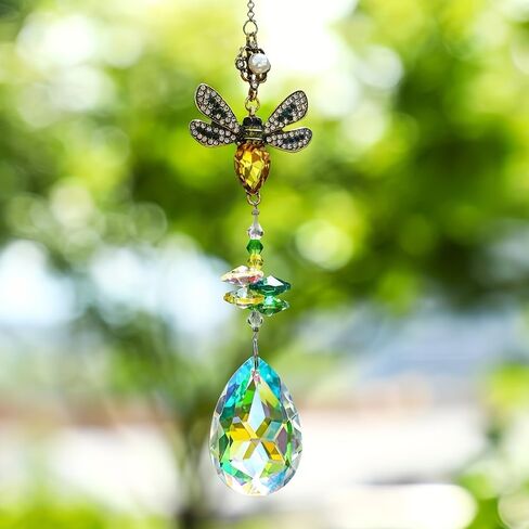 3pcs Animal-Shaped Colored Crystal Sunlight Catcher Set with Rhinestone Prism – Perfect for Window, Home, and Garden Decoration; Ideal Girl's Gift, Car, and Thanksgiving Decor in Kuwait