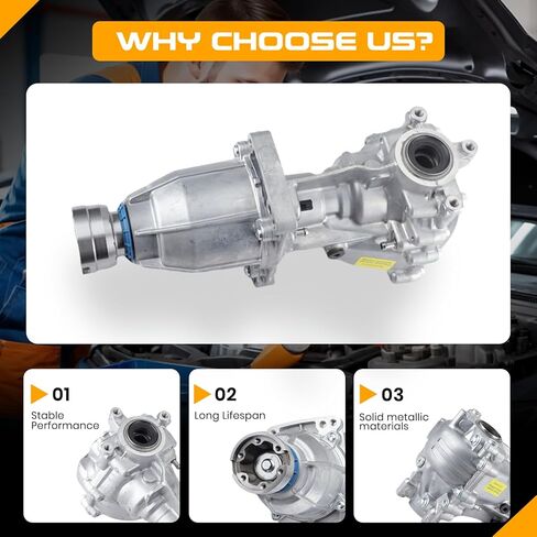 CV6W4B025DF Rear Differential Assembly Fit for Ford Escape Kuga 1.5T/1.6T/2.0T 2013-2019 for Edge 2.0T AWD 2007-2021 for Fusion 2013-2020 for Lincoln MKC 2015-2019 for MKZ 2.0L 2013-2020 Replace in Kuwait