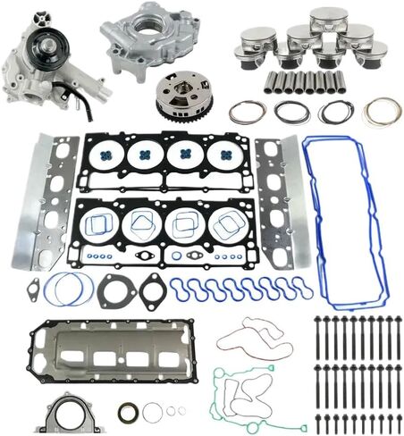 مجموعة إعادة بناء المحرك متوافقة مع Ram 1500 2500 3500 5.7L V8 Hemi VIN T 2009 2010 2011 2012 2013 2014 2015 in Kuwait