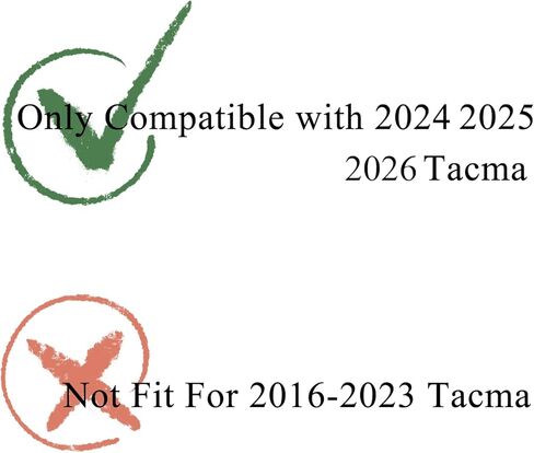 Tailgate Insert Letters Compatible with Tacoma 2024 2025 2026 3D Abs Plastic Emblems with Strong Adhesive Matte Black in Saudi Arabia