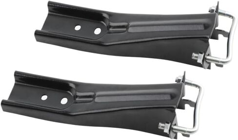 Pair of Side Steps Compatible with TJ 97-06 Running Board Bar Black in Kuwait