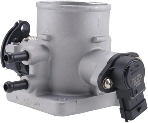 N61R-Throttle Body Throttle Assy Part Number 3510026860 35100-26860 Compatible For Hyundai Accent Kia Rio Rio5 2006-2011 in Kuwait