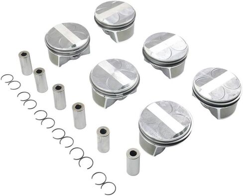 مجموعة المكابس والخواتم المتوافقة مع محرك الفئة E W212 W211 M272 A2720304017 A2720301018 2720300117 2720303717 in Kuwait