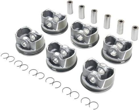 مجموعة المكابس والخواتم المتوافقة مع محرك الفئة E W212 W211 M272 A2720304017 A2720301018 2720300117 2720303717 in Kuwait