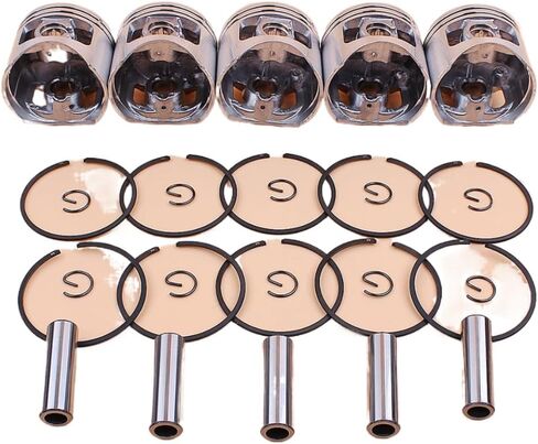Piston Rings Kit 45mm Compatible With 4500 5800 5200 Chainsaws 45cc 52cc 58cc Engine in Kuwait