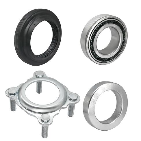 Rear Wheel Axle Bearing and Seal Kit Fit for Jeep Wrangler JK/JKU 2007 2008 2009 2010 2011 2012 2013 2014 2015 2016 2017 2018 Axle Shaft Seal Retainer Replace 68008523AA 68003270AA 83503077 68499023AA in Kuwait