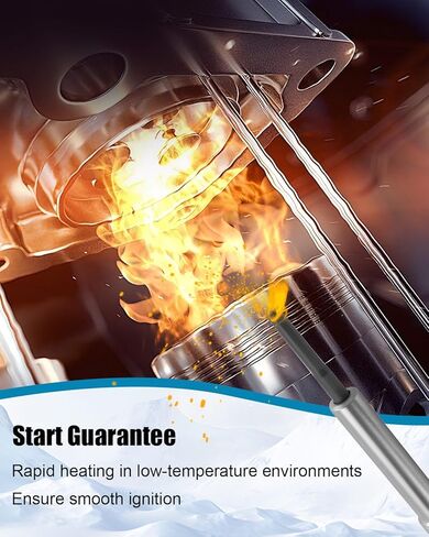 2 قطعة قابس توهج الديزل مناسب لسيارة Chevy GMC L5P Duramax 6.6L 2017-2023، مناسب لسيارة Chevy GMC 4500/5500 L5D Duramax 6.6L 2019-2022، استبدل 68G 12690238 12725202 12679959 GP124 21135 12666880 in Kuwait