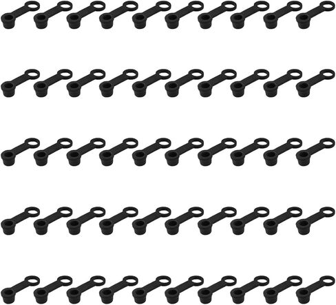Car Brake Bleeder Screw Caps, Rubber Brake Bleeder Nipple Dust Cover Replacement with Keeper, Automotive Grease Zerk Fitting Cap Accessories for Cars, Motorcycles, Bicycles(24PCS) in Saudi Arabia