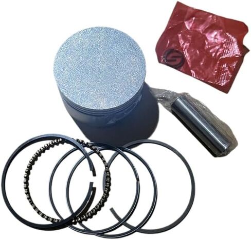 Piston Ring Kit 51mm Compatible With EH09 EH09-2 Engine Motor Piston Rings Pin Clips Assembly Rammer Tamper 284-27013-H7 in Kuwait