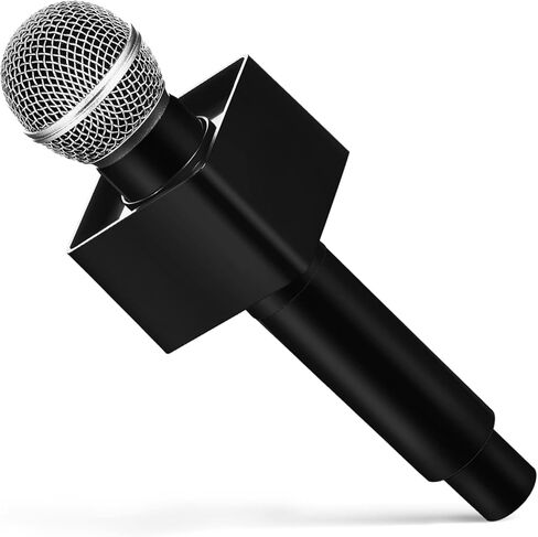 TOYANDONA Simulation Microphone Toy with Stable Platform Kids Plastic Microphone Prop for Costume Parties Stage Performances Family Gatherings Role Play 9.84X1.96X1.96In in Kuwait