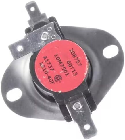 Fits Lennox 208757 10M7501 A1737 Limit Switch/Thermostat, L210-40F, Auto Reset for LGC060S2, LGC072S2BH, LGC072S4 in Kuwait