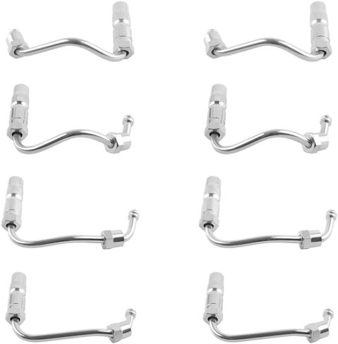 Fuel Injector Line Set for Silverado 2500 HD / 3500 and Sierra 2500 HD / 3500 with 6.6L V8 Turbo Diesel Engine (2001–2004) – Includes 8 Lines (Replaces OEM 97188720, 97188721, 97188722, 97188723) in Kuwait